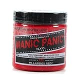 Manic Panic Pillarbox Red Cream Formula Semi-Permanent Hair Color Dye