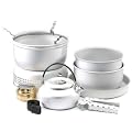Gelert CUT171 Phoenix - 7 Piece Alum Cookset Silver
