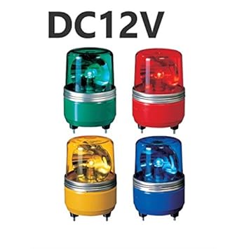 【クリックで詳細表示】パトライト(回転灯) 小型回転灯 SKH-12EA DC12V Ф100 防滴 黄【代引不可】 生活用品 インテリア 雑貨： ホーム＆キッチン