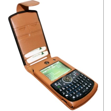 Piel Frama Motorola Q9h Leather Case (Black Tan)