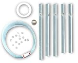 Windchime Kit Has Predrilled Tubes And All Parts For Easy Assembly (3 Sets)