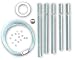 Windchime Kit Has Predrilled Tubes And All Parts For Easy Assembly (3 Sets)