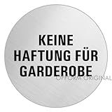 Edelstahl-Türschild Piktogramm 