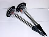 Outdoor Lighting: Solar Light 2 Pk Stainless Steel