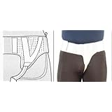 FlexaMed Left Side Inguinal/Groin Hernia Truss - Medium