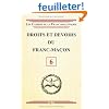 Droits et Devoirs du Franc-Macon - Livret 6