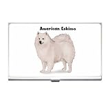 American Eskimo Business Card Holder Case