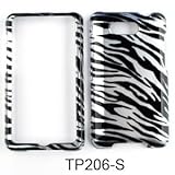 HTC Aria Transparent Zebra Print Hard Case/Cover/Faceplate/Snap On/Housing/ ....