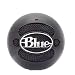 New Blue Microphones Snowball USB Microphone Desktop 40Hz To 18khz Cable Gloss Black