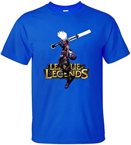 GEKK Men's League Of Legends Character Ekko T-shirts blue S