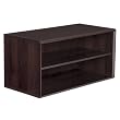 itso 1x2 Cube with Shelf - Espresso