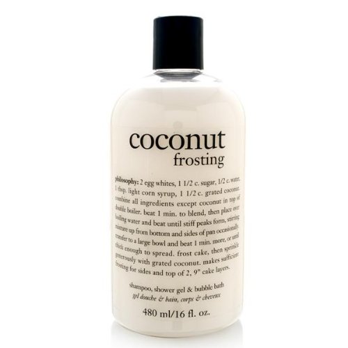 Cheapest Philosophy Coconut Frosting Shampoo/Shower Gel/Bubble Bath, 16