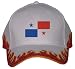 PANAMA FLAG Orange Flame Hat / Baseball Cap
