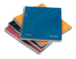 Livescribe ANA-00018 Single Lined 100 Page 5-8 Notebook - 4 Pack  (Spiral-Bound)