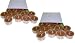 TWO DOZENS Partylite CINNAMON STICKS Tealight Candles