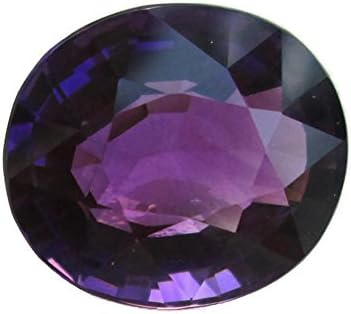 100% Natural Purple Amethyst Oval 10.99ct Unheated VVS Gemstone