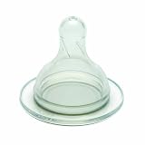 Green to Grow 3 Pack Mellow Colic-Relief Wide Neck Nipples, Intermediate