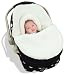 Jolly Jumper Waterproof Cuddle Bag with Removable Head Hugger- Black