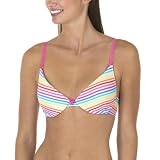 Fresh Collection by Fruit of the Loom Incredible Cotton Push-Up Bra - Rainbow
