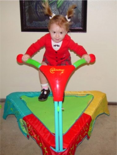 Jump Smart Kid Safe Trampoline with Music and Games