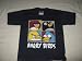Angry Birds Faces Tee T-shirt Child Sized Black (Extra Large 8 Youth)