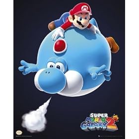 Posters: Nintendo Mini Poster - Mario Galaxy 2 (50 x 40 cm)