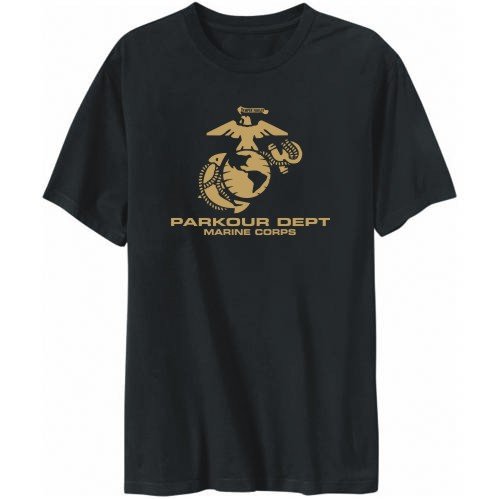 T-Shirt Mens Black 