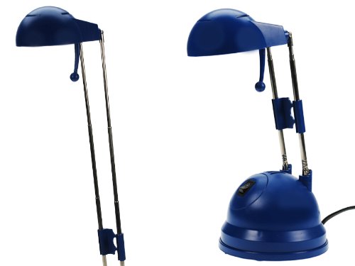Tischlampe Tischleuchte Schreibtischlampe TELESKOP Blau