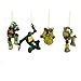 TMNT Ninja Turtles Kurt Adler Ornament Set Gift Boxed