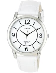 Timex Womens T2N6859J Color Straps Classic Analog White Strap Watch