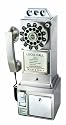 Wild & Wolf 1950's Diner Phone - Chrome