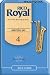 Rico Royal Baritone Sax Reeds, Strength 4.0, 10-pack