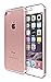 iPhone 8 Case Clear, iPhone 7 Case, Bomea Apple iPhone 8 7 Hard Case Slim Protective Shell Bumper Cover TPU Trim with Transparent Scratch Resistant Hard Back Cover