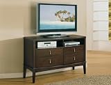 Brown Finished Entertainment Chest