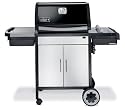 Weber Spirit E-210 Propane Gas Grill, Black W/ Weber Premium
