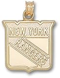 New York Rangers Shield Logo 5/8" 14K Charm/Pendant