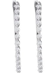 Diamond Fashion Hoops 0.50ct