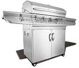 Strathwood Stainless Steel 5-Burner Gas Grill