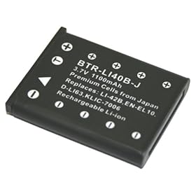 Kinamax 1100mAh EN-EL10 Replacement Battery for Nikon Coolpix S220, S230, S570, S3000, S4000 - Premium Japanese Cells