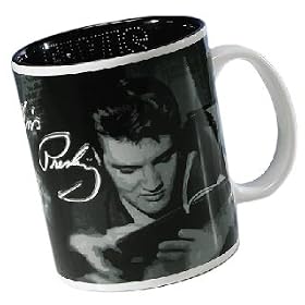 Elvis Presley Signature Coffee Mug by Elvis Presley