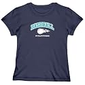 T-Shirt Woman Navy Blue " Baseball Philippines " Country
