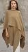 Alpaca wool cloak, 'Versatile Tan'