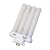 Eiko 49315 FML27/65 Double Tube 4 Pin Base Compact Fluorescent Light Bulb