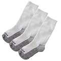 Infinity Sports Duraban Hockey Skate Socks 3-pk. - White/ Gray (XS)