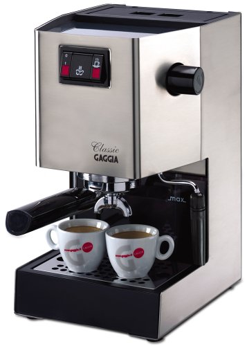 Gaggia Espressoautomat Siebträger Classic Coffee Edelstahl