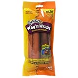 Dingo Wagn Wraps Beef Basted 2-Pack, 4.4-Ounce