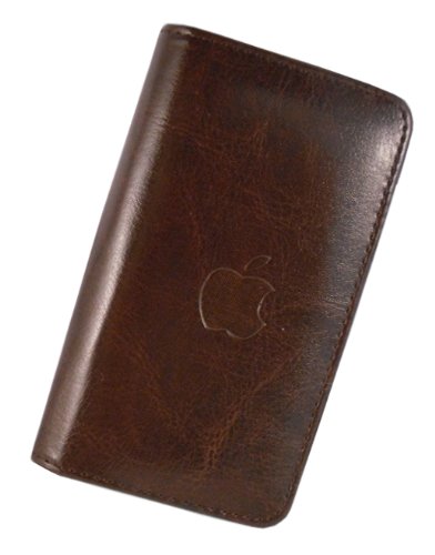 Brown Leather Case for Apple iPod Touch 4G 4th Gen.