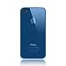 MiniSuit iPhone 4th Gen Skin Case compatible for iPhone 4 / iPhone 4G / 4th Generation 16GB / 32GB + MiniSuit LCD Cleaner keychain - Blue Circle