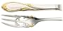 Yamazaki Cache Gold Accent 42-Piece Flatware Set, Service for 8