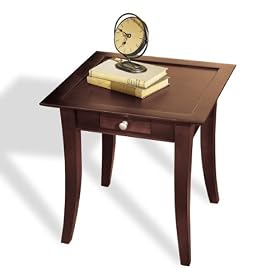 Dolce Dark Walnut End Table